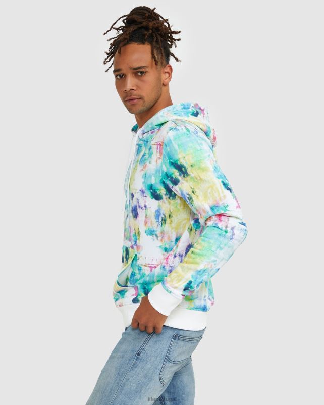 PPH0J2534 tie dye FILA moletom fila tie dye