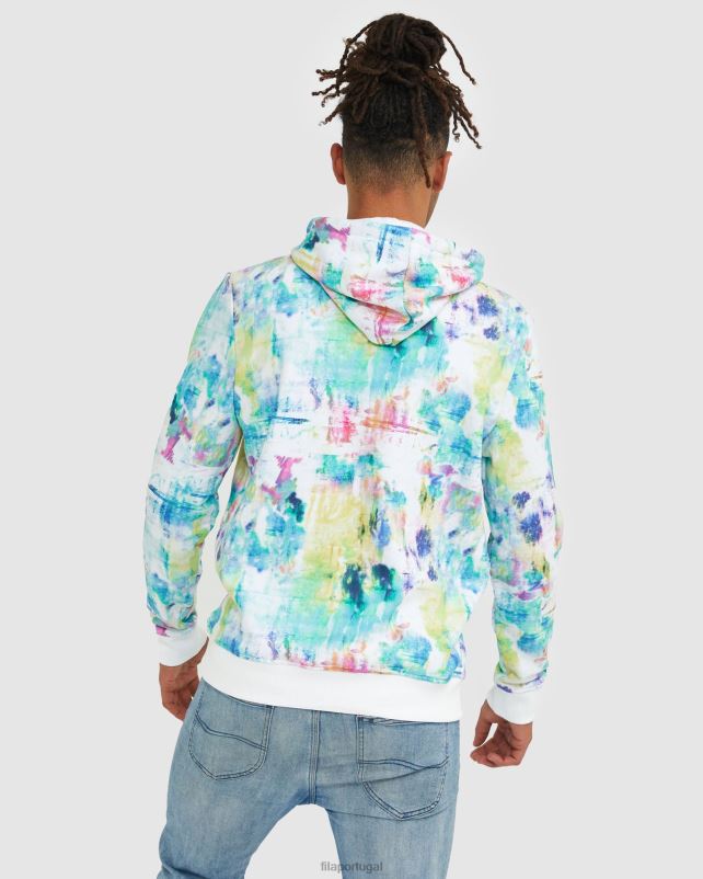 PPH0J2534 tie dye FILA moletom fila tie dye