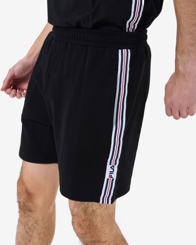 PPH0J2535 preto FILA short fila elias masculino preto