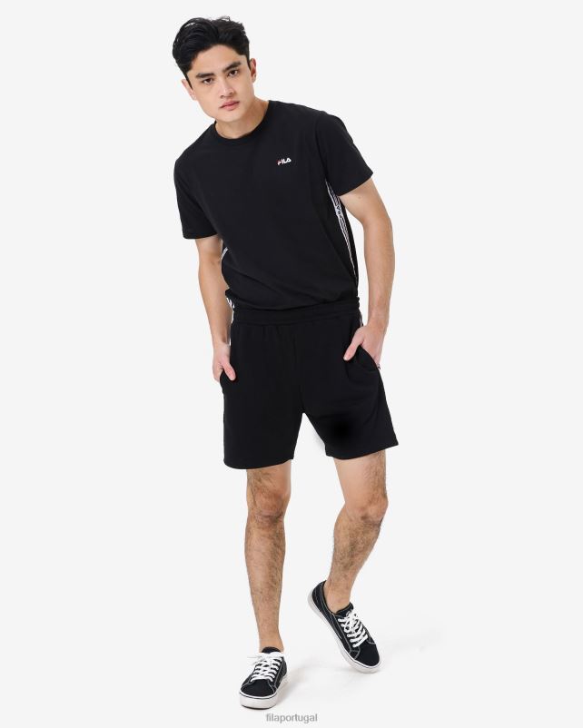 PPH0J2535 preto FILA short fila elias masculino preto