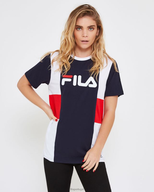 PPH0J2540 nova marinha FILA camiseta trieste unissex fila new navy