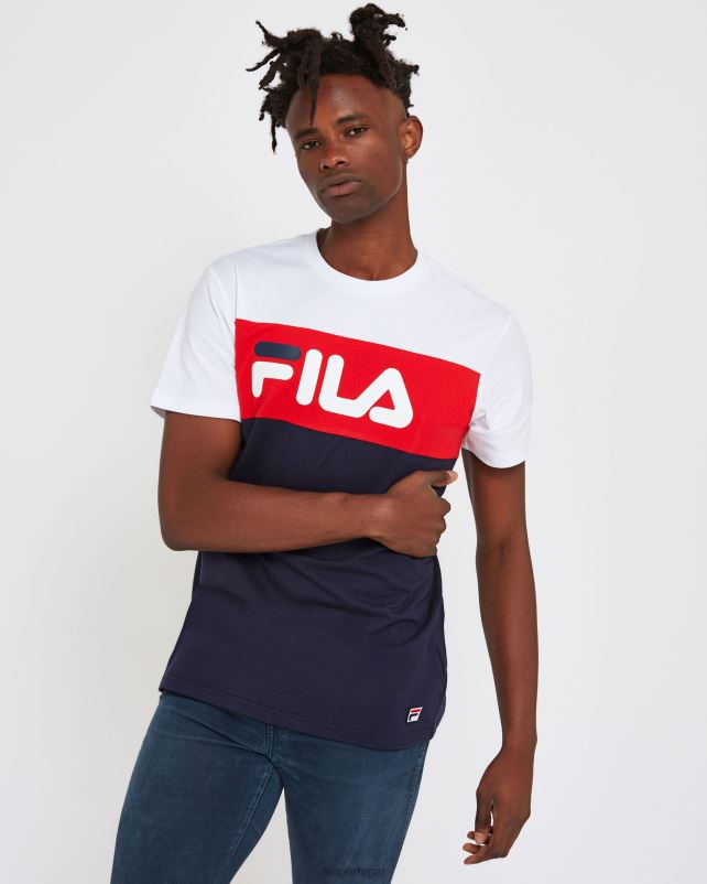 PPH0J2541 nova marinha FILA nova camiseta fila unissex genoa azul marinho