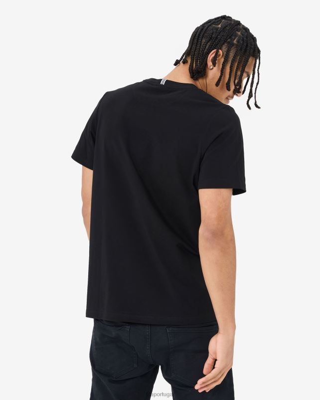 PPH0J2543 preto FILA camiseta urbana unissex fila preta