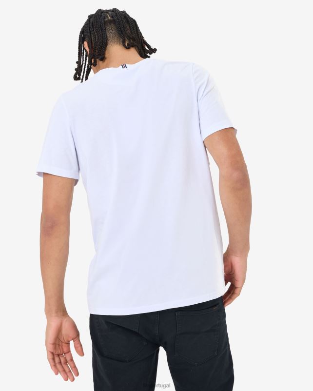 PPH0J2548 branco FILA camiseta urbana fila branca unissex