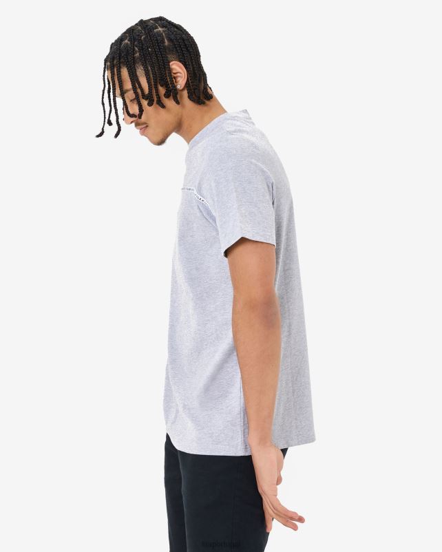 PPH0J2549 mármore cinza FILA camiseta urban unissex cinza marle fila