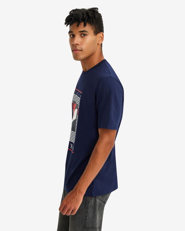 PPH0J2551 casaco de lã FILA fila carlos tee masculino