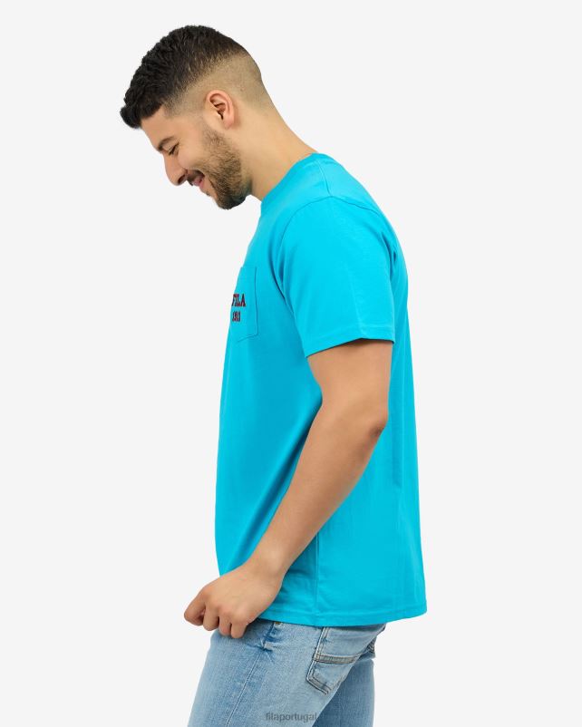 PPH0J2560 água FILA camiseta fila aqua antonio