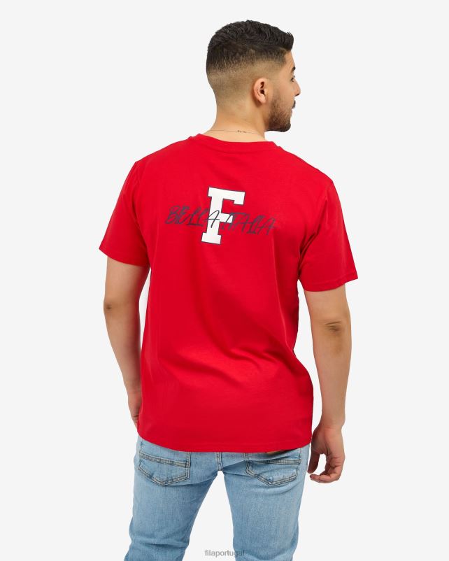 PPH0J2565 vermelho FILA camiseta fila juan vermelha
