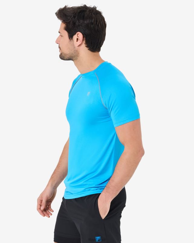 PPH0J2573 água FILA camiseta masculina roen qdry aqua fila