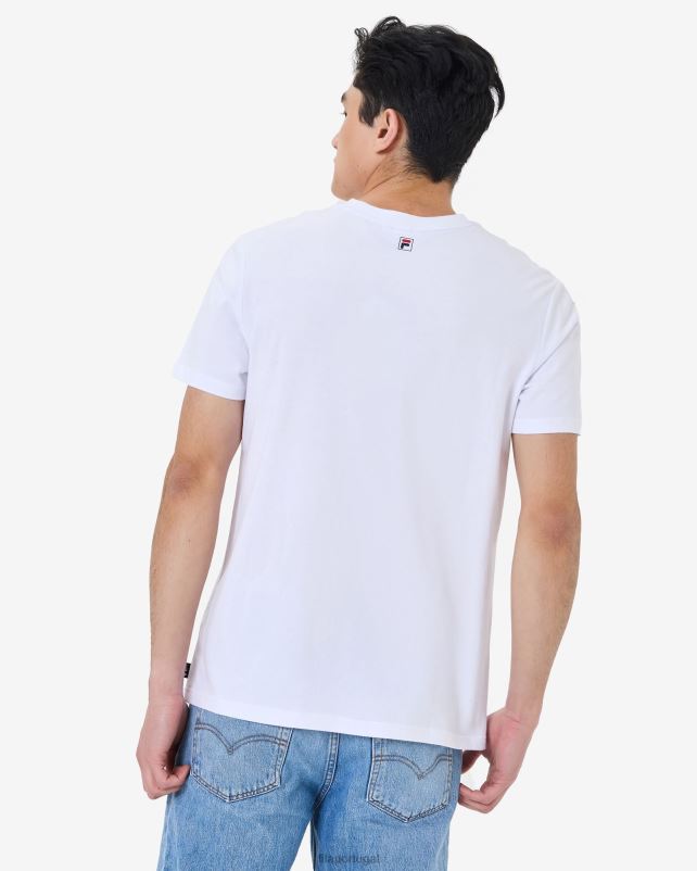 PPH0J2575 branco FILA camiseta fila gunnar branca