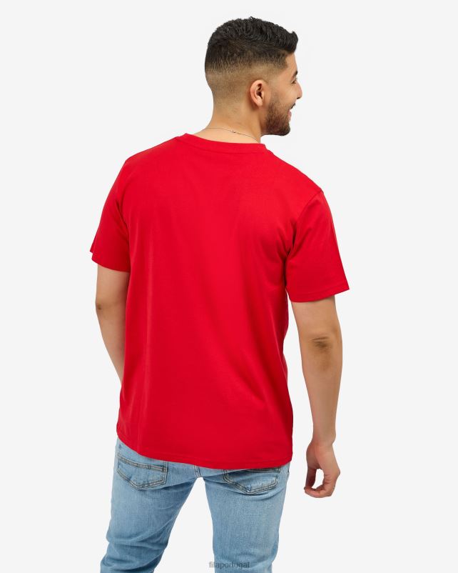 PPH0J2579 vermelho FILA camiseta jonas fila vermelha