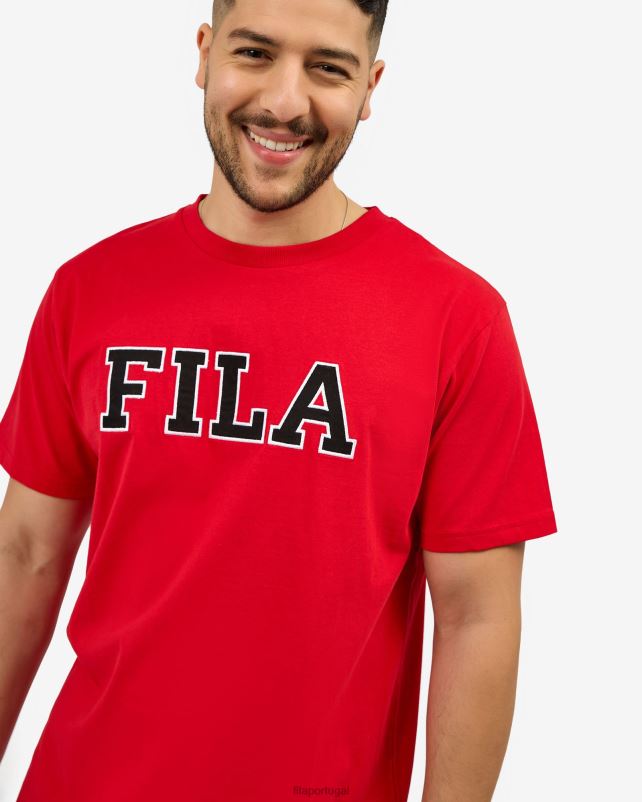 PPH0J2579 vermelho FILA camiseta jonas fila vermelha