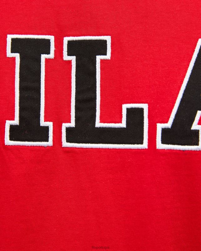 PPH0J2579 vermelho FILA camiseta jonas fila vermelha