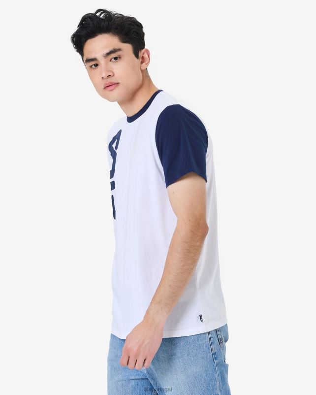 PPH0J2580 branco FILA camiseta fila branca bjorn
