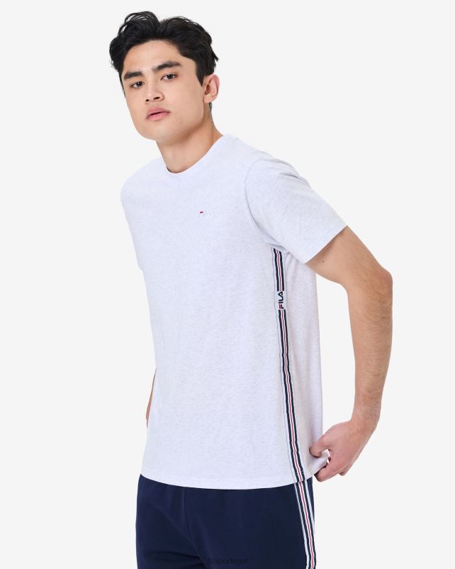 PPH0J2588 mármore cinza claro FILA camiseta elias masculina fila cinza claro marle