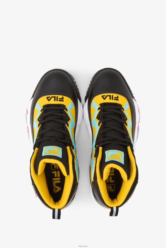 PPH0J26 preto/limão/anchova FILA mb fila masculino preto/limão/azul