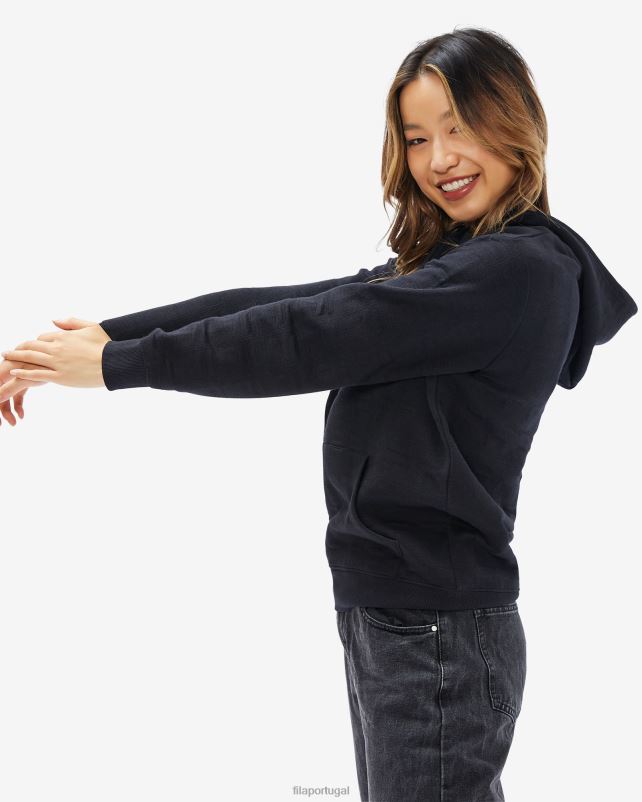 PPH0J2611 preto FILA fila unissex echo capuz preto