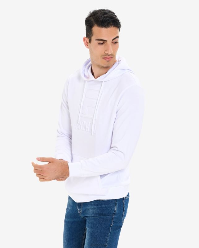 PPH0J2616 branco FILA fila dylan capuz branco masculino