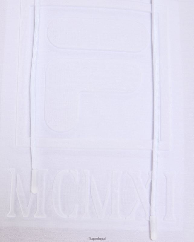 PPH0J2616 branco FILA fila dylan capuz branco masculino