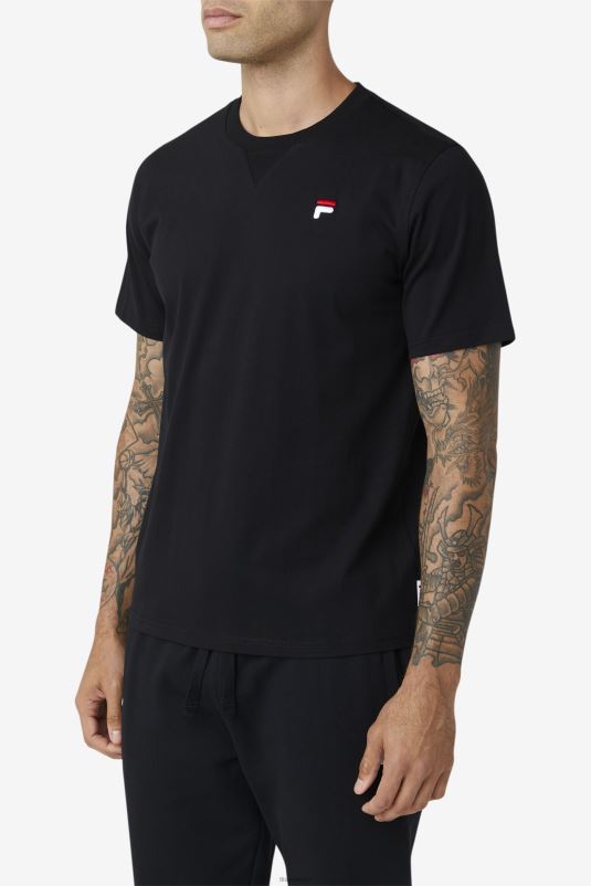 PPH0J262 preto FILA camiseta fila preta