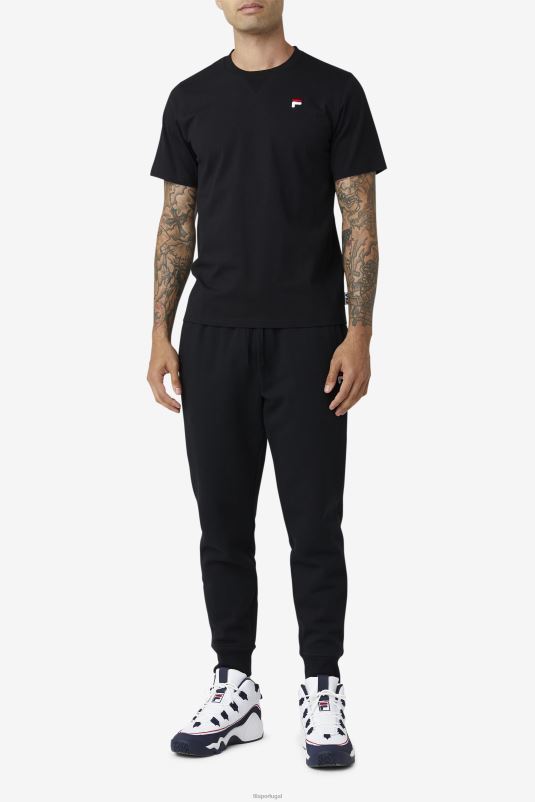 PPH0J262 preto FILA camiseta fila preta