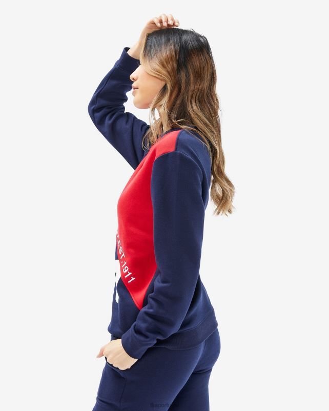 PPH0J2635 nova marinha FILA fila unissex monaco tripulação nova marinha