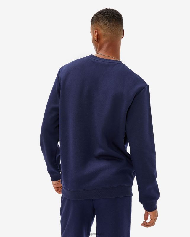 PPH0J2635 nova marinha FILA fila unissex monaco tripulação nova marinha