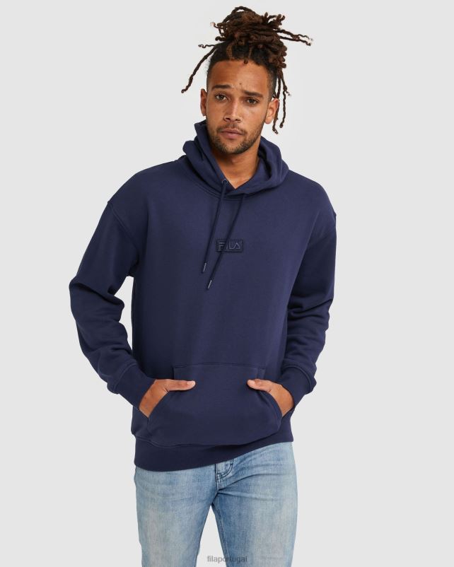 PPH0J2639 nova marinha FILA urban classics unissex 2zero capuz nova fila azul marinho