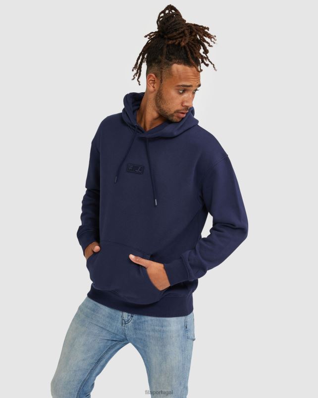 PPH0J2639 nova marinha FILA urban classics unissex 2zero capuz nova fila azul marinho