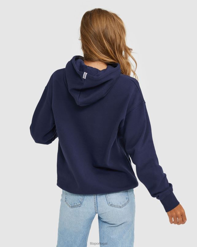 PPH0J2639 nova marinha FILA urban classics unissex 2zero capuz nova fila azul marinho