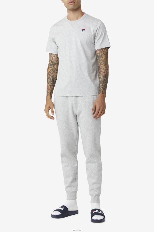 PPH0J264 cinza claro FILA camiseta fila cinza derion