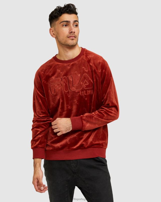 PPH0J2641 tijolo FILA fila unissex dallas crew brick