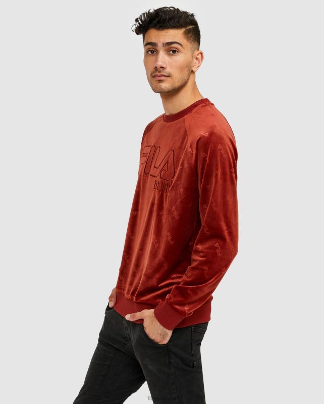 PPH0J2641 tijolo FILA fila unissex dallas crew brick