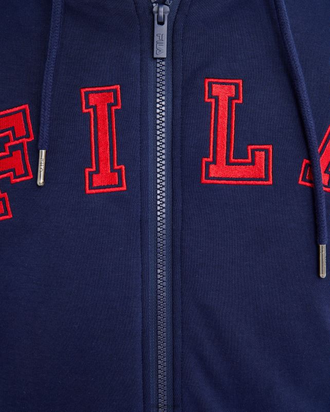 PPH0J2647 nova marinha FILA jaqueta fila luis masculina nova azul marinho