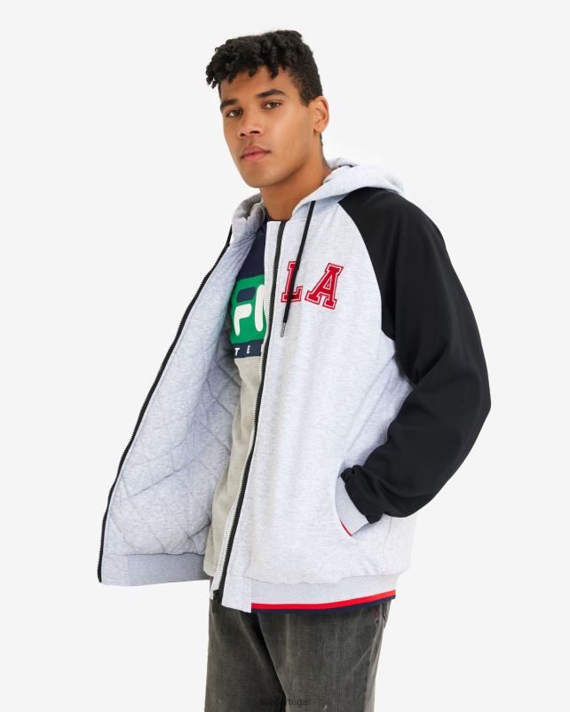 PPH0J2648 mármore cinza claro FILA jaqueta luis masculina fila cinza claro marle