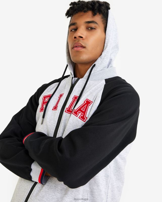 PPH0J2648 mármore cinza claro FILA jaqueta luis masculina fila cinza claro marle