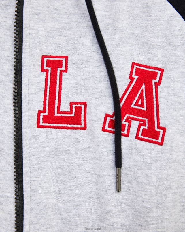 PPH0J2648 mármore cinza claro FILA jaqueta luis masculina fila cinza claro marle