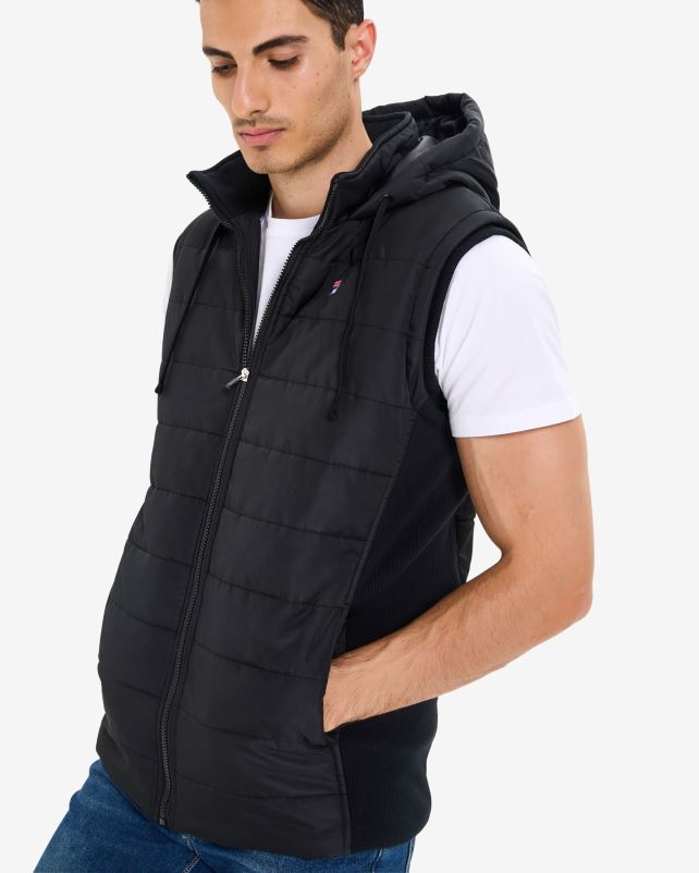PPH0J2649 preto FILA colete fila julio puff masculino preto