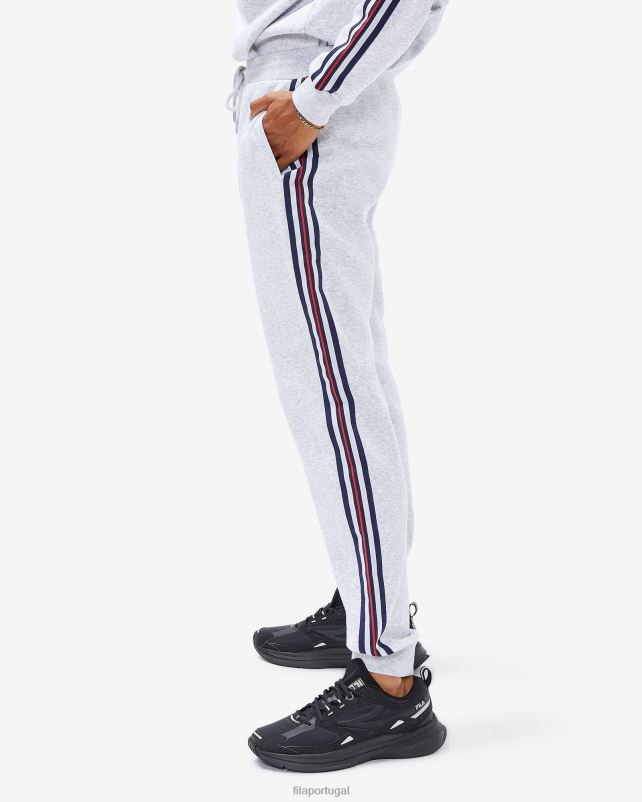 PPH0J2658 mármore cinza claro FILA calça fila masculina aemero cinza claro marle