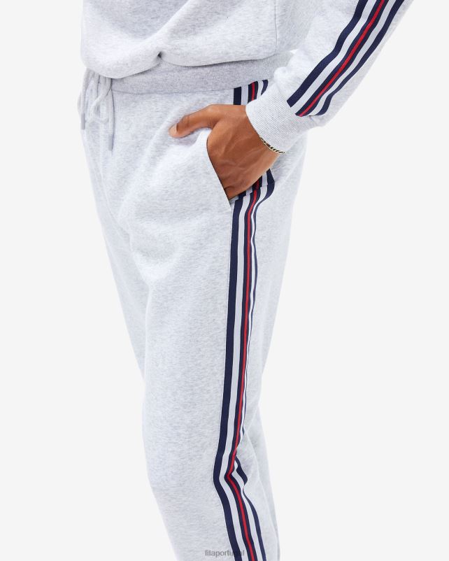 PPH0J2658 mármore cinza claro FILA calça fila masculina aemero cinza claro marle