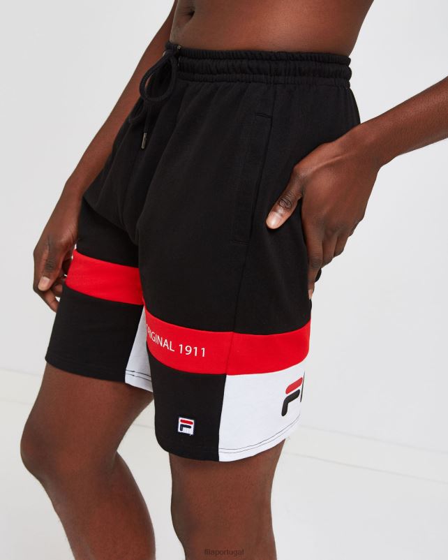 PPH0J2666 preto FILA short fila unissex verona preto