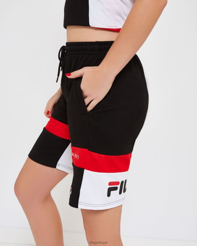 PPH0J2666 preto FILA short fila unissex verona preto