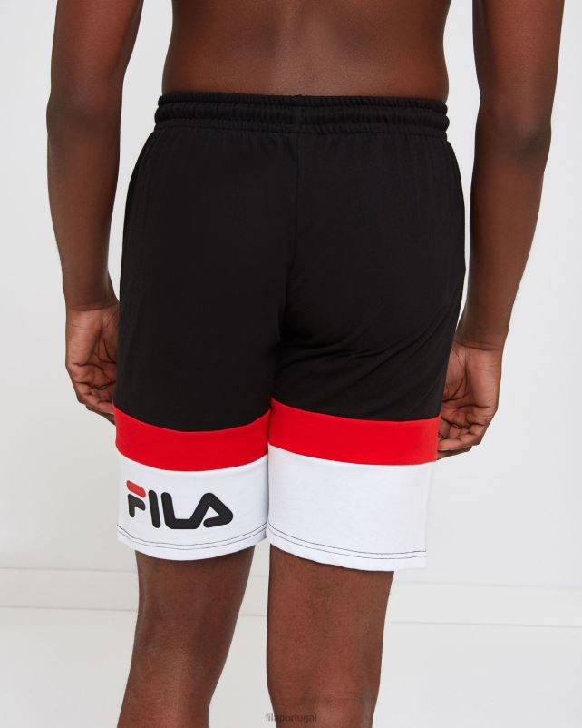 PPH0J2666 preto FILA short fila unissex verona preto