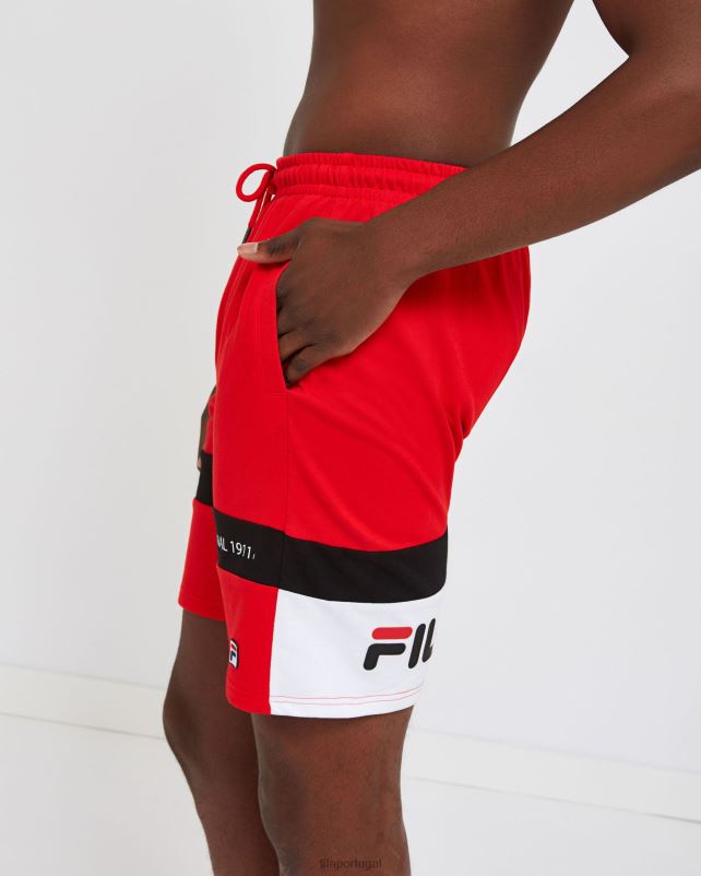 PPH0J2669 vermelho FILA short fila vermelho unissex verona