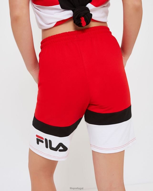 PPH0J2669 vermelho FILA short fila vermelho unissex verona