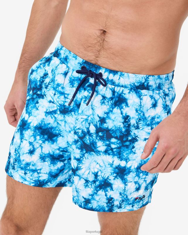 PPH0J2670 tie dye FILA short fila tie dye stefan