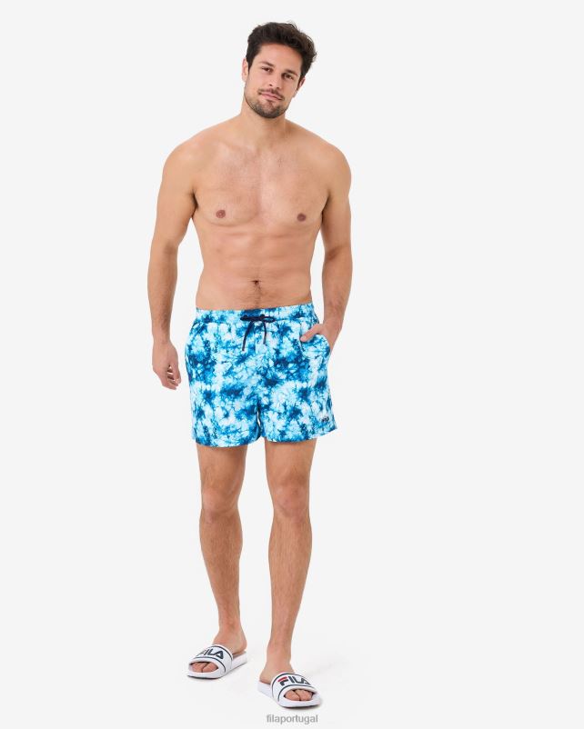 PPH0J2670 tie dye FILA short fila tie dye stefan