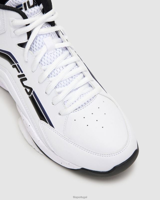 PPH0J2678 branco/marinho/preto FILA spitfire evo fila masculino branco/fnavy/preto