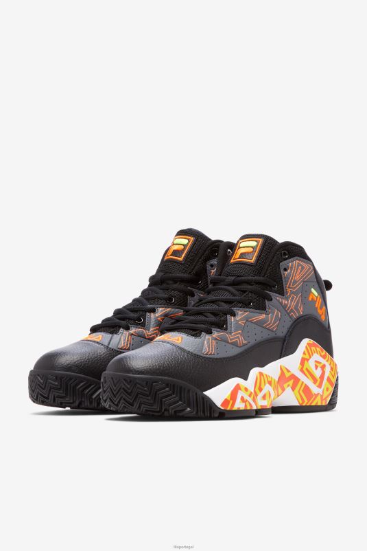 PPH0J27 pedra de castelo/preto/laranja FILA Castlerock/preto/laranja fila masculino mb