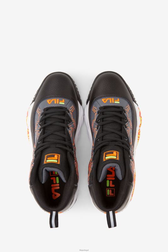 PPH0J27 pedra de castelo/preto/laranja FILA Castlerock/preto/laranja fila masculino mb